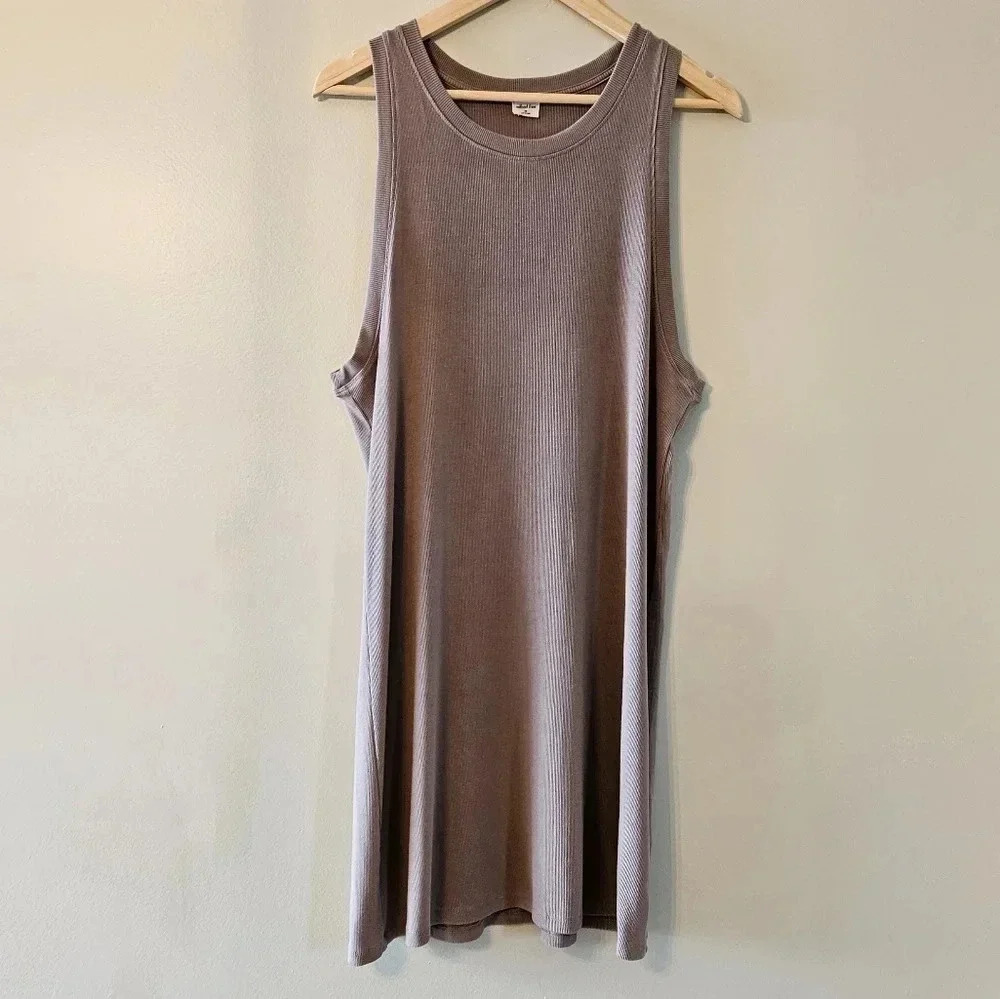 Aritzia Wilfred Free Dunes Sleeveless Casual Mini Tank Dress Size 2XL. - Picture 6 of 16